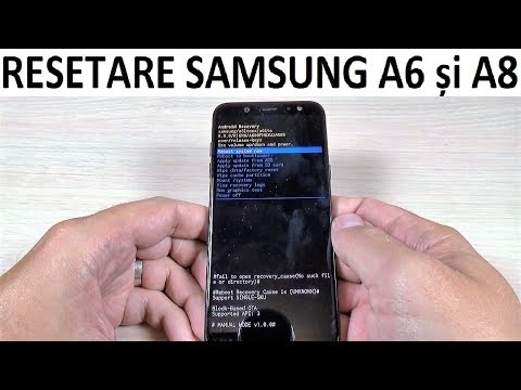 Cum se resetează Samsung Galaxy A6 și A8 (2018)