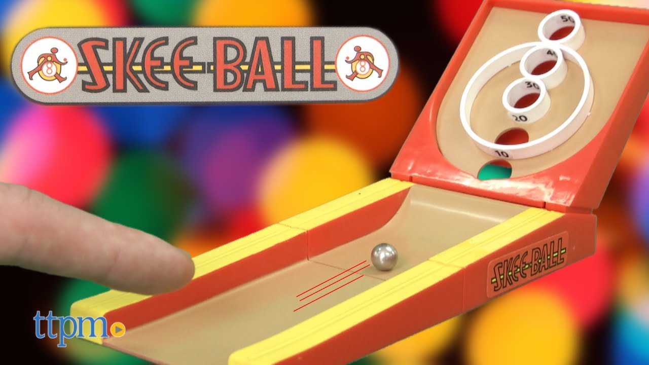 skee ball mini electronic game