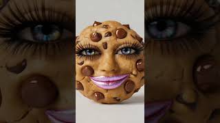 Cute Chocolate Chip Smiling Funny Cookie Animation For Kids