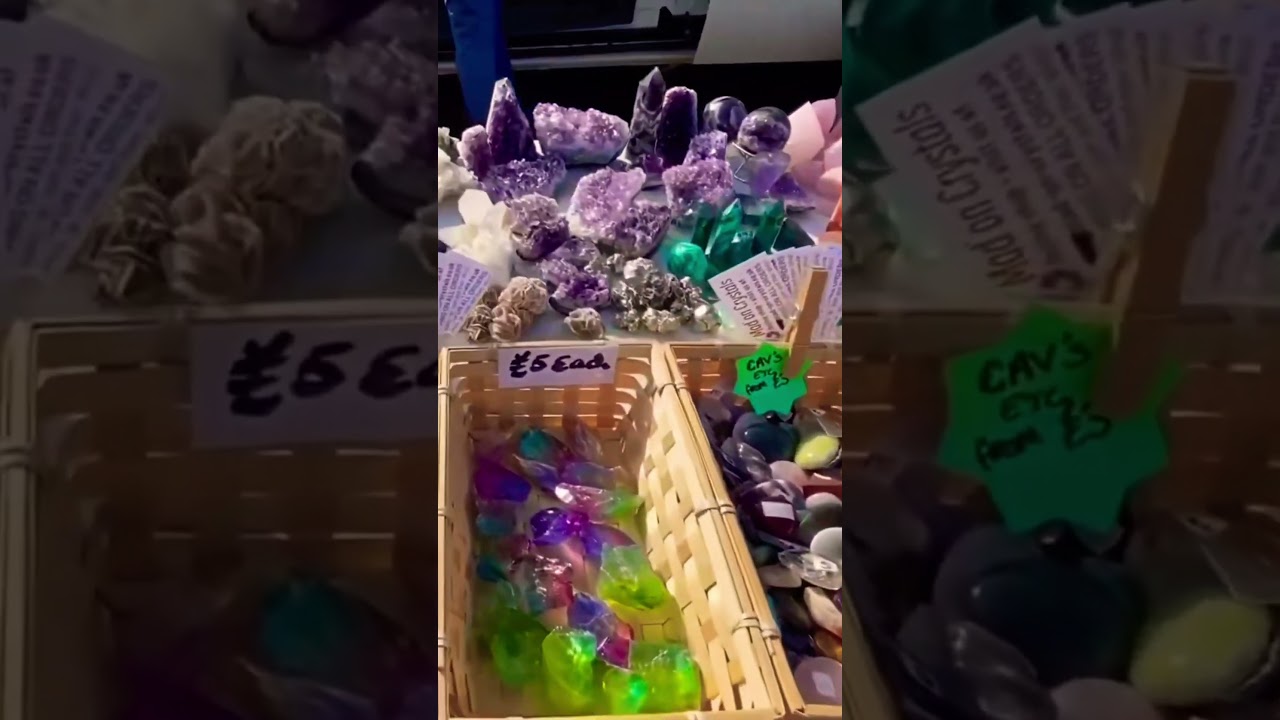 Английская барахолка.Камни и минералы.Car Boot