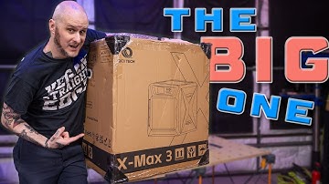 The BIG One - Unboxing Qidi X-Max 3!