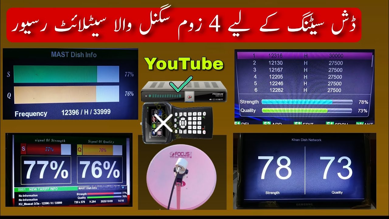 Best Satellite Receiver For dish Setting 2025 YouTube Wi-Fi best zoom signal set top box