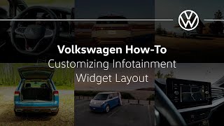 Volkswagen How-To | Customizing Infotainment – Widgets Layouts