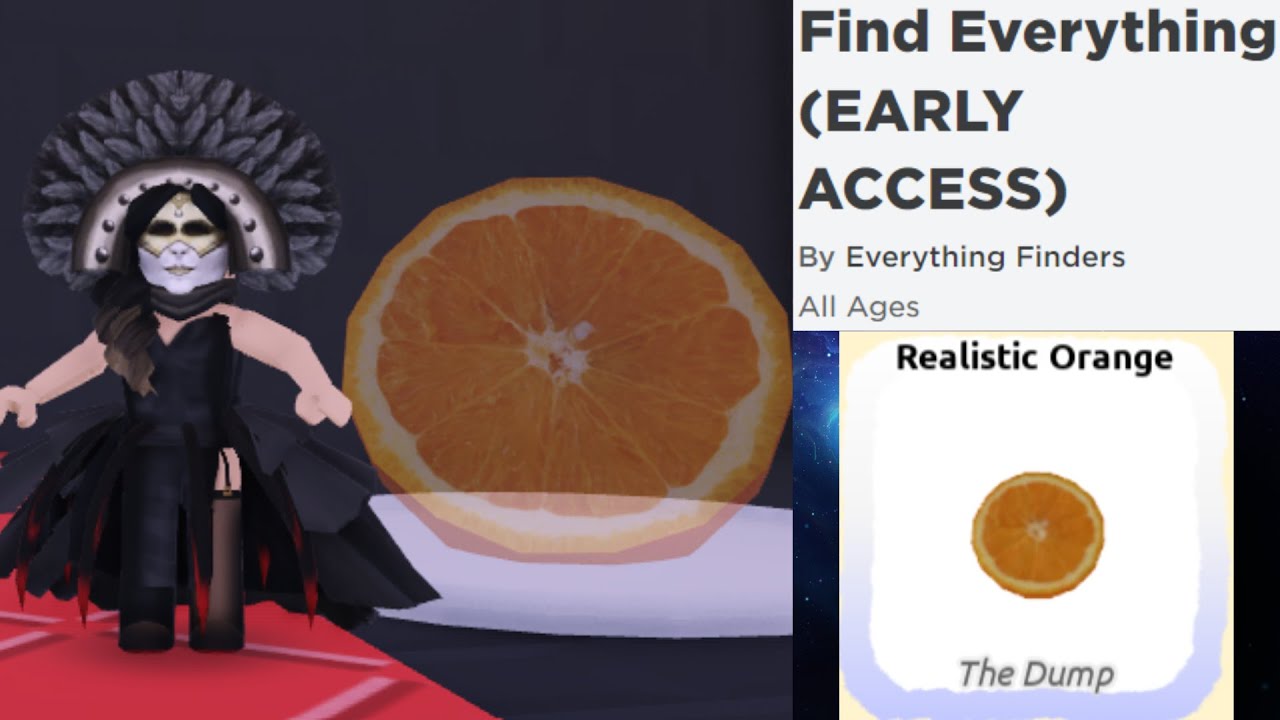 [Tutorial] How To Find The Realistic Orange In Find Everything by ...