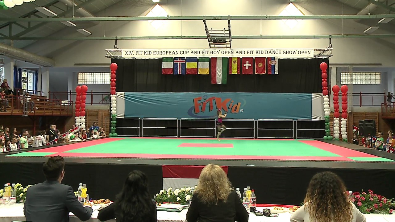 Eszter Gyongy Molnar, XIV. Fit Kid European Championship, Hungary 2016