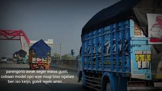 story wa truk mbois lagu terbaru