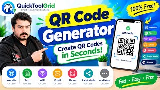 Free QR Code Generator – Create QR Codes in Seconds | Quick Tool Grid