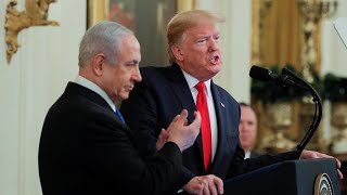 Main dans la main avec Netanyahu, Trump présente son plan de paix pour le Proche-Orient