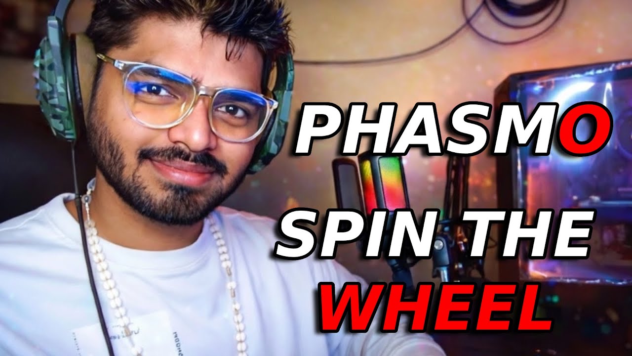 PHASMOPHOBIA SPIN THE WHEEL CHALLENGES!!! 