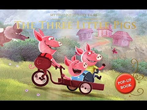 The Three Little Pigs Pop - Up Book - YouTube