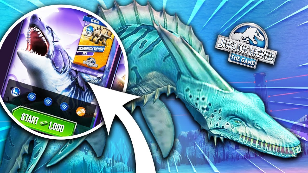 TRYB DRAFTU ZA $1000? PODWODNE WALKI! | Jurassic World: The Game polska hd