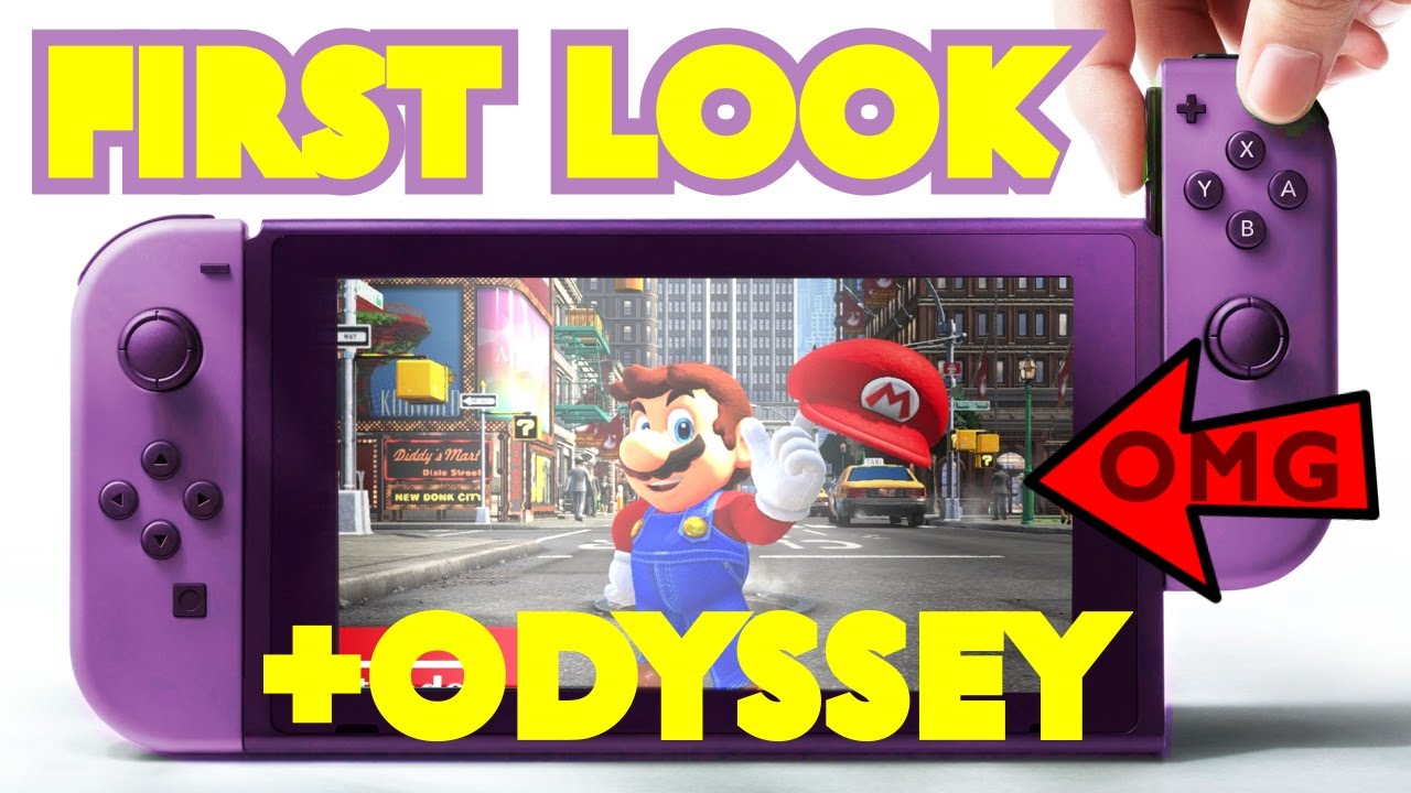 Nintendo Switch "LIMITED EDITION' Unboxing, First Look at Super Mario