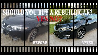 BUYING A REBUILD OR RECONSTRUCTED TITLE CAR - YES or NO?