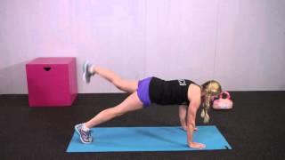 Plank Jacks Kaia Fit Demonstration