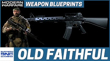 Old Faithful M16 - Weapon Blueprint  - Call Of Duty Modern Warfare