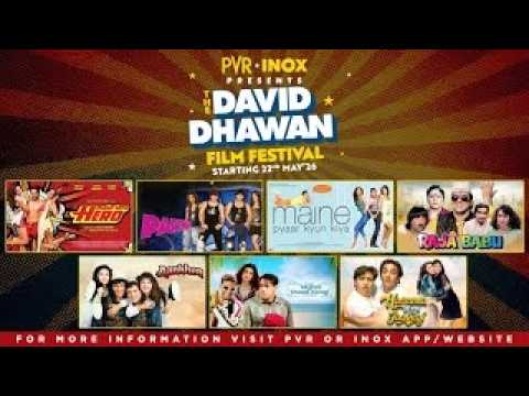 Relive David Dhawan’s Biggest Entertainers | The David Dhawan Film Festival From May 22 at PVR INOX
