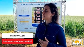 Manuele Zeni E Dr. Bondan Falam Sobre Os Cereais De Inverno Na Utilização Para As Vacas De Leite