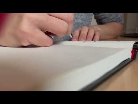 Handwriting sound asmr