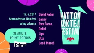 MATTONI Koktejl festival 2017 - Sledujte živě na Primě!