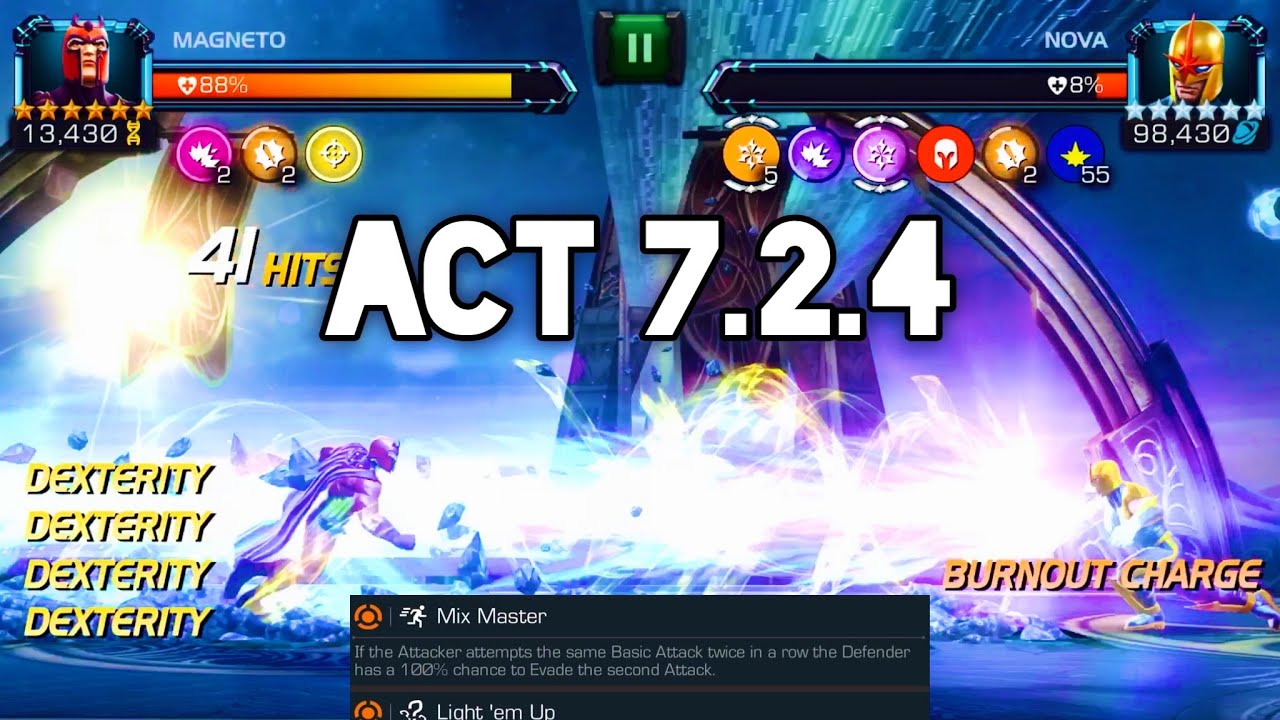 Act 7.2.4 Mix Master Path and Magneto vs Nova Boss Solo