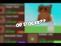 When Jandel Can Now Set the Stocks... (Grow A Garden)