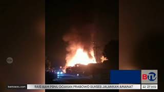 Kebakaran Pom Mini Hanguskan Tiga Rumah di Tabalong