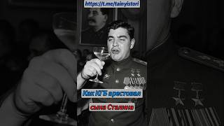 Как КГБ арестовал сына Сталина? #shorts #история