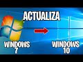 Cómo ACTUALIZAR de WINDOWS 7 a WINDOWS 10 | 2021