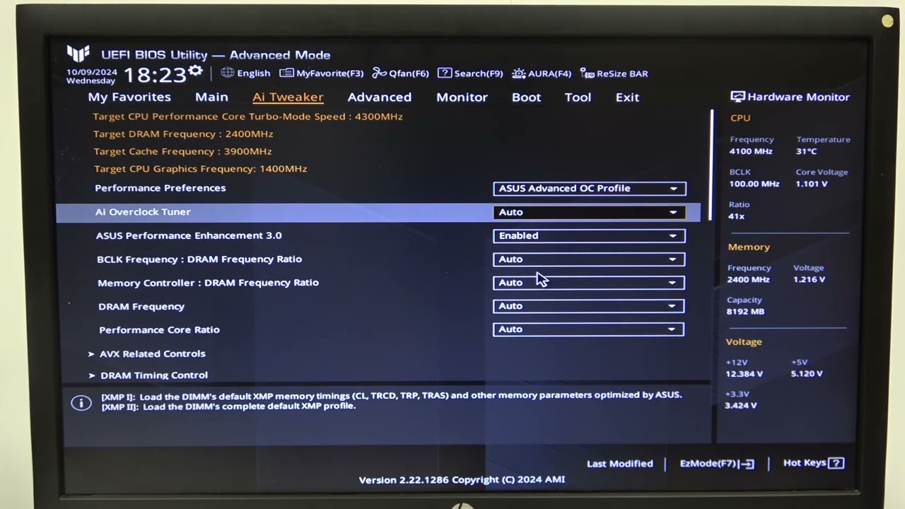 How to Manage AI Overclock Tuner on ASUS TUF Gaming B760 Plus
