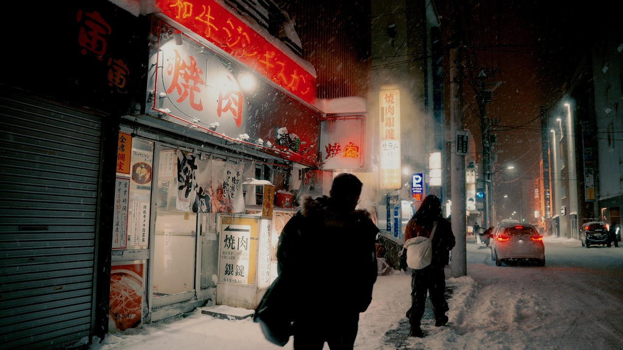 Japan in Snow is Absolute Cinema