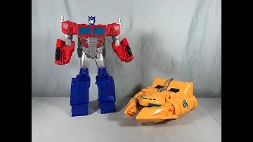 Transformers Cyberverse Power of the Spark Optimus Prime & Ark Power Spark Armor Review