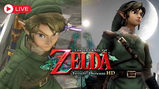 🔴Racing the Ocarina of Time Remake! Zelda Twilight Princess HD [LIVE-Vertical]
