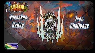 Kingdom Rush Forsaken Valley Iron challenge