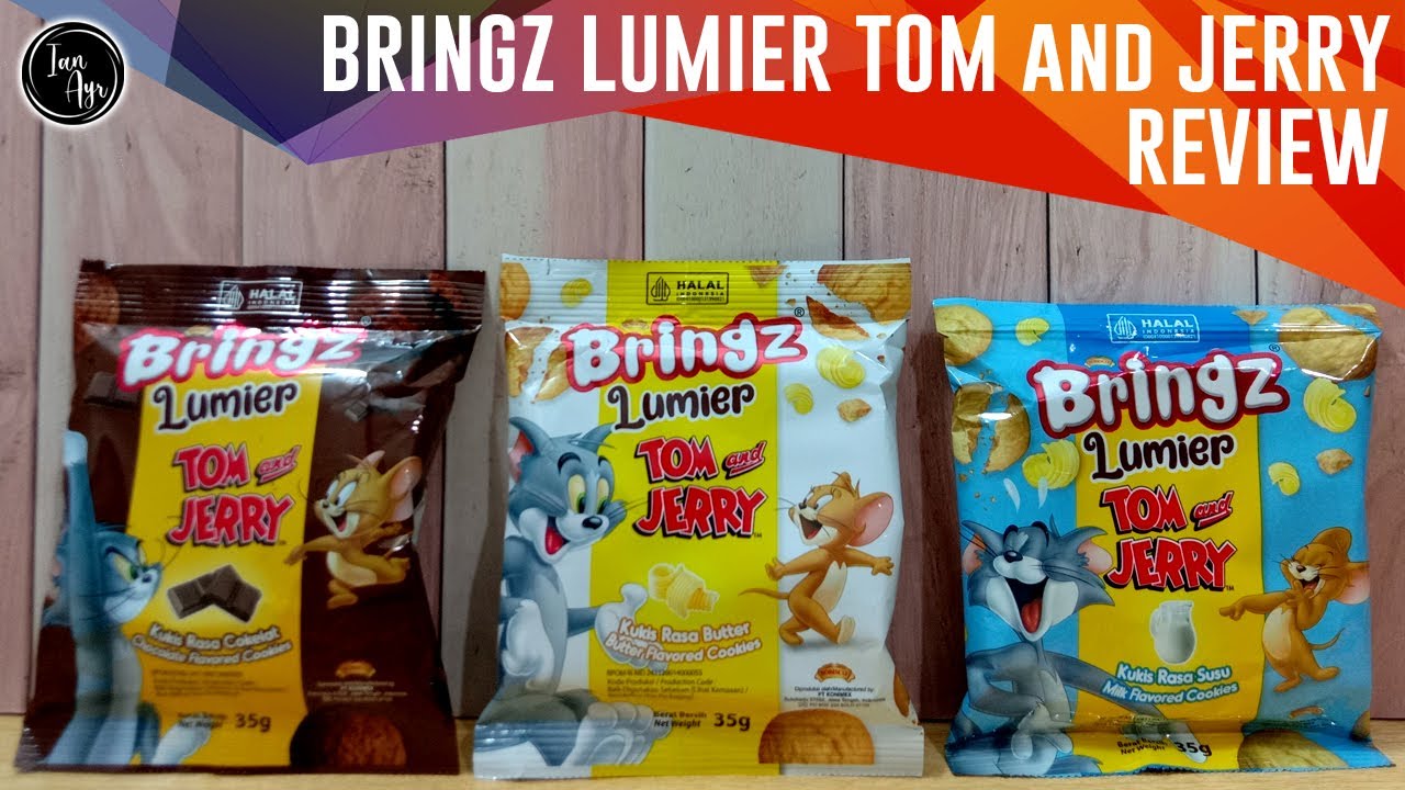 [ REVIEW ] Bringz Lumier Cookies x Tom & Jerry Chocolate Butter Milk ...
