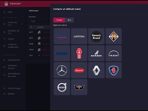 Tutorial de como comprar camiones en la aplicacion @TraileroVirtualTV @thegamerpro0094