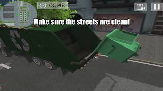 Garbage Truck Simulator PRO 2017 - HD Gameplay Video screenshot 3