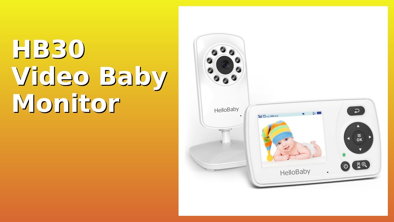REVIEW (2025): HB30 Video Baby Monitor. Features.