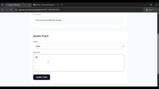 Support CRM Walkthrough Demo Video