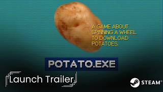 Potato.exe - A Game About Spinning a Wheel to Download Potatoes - Teaser screenshot 3
