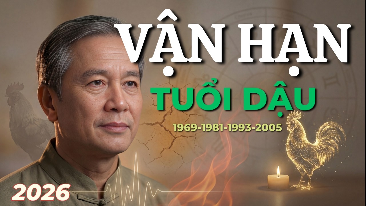 Vận Hạn Tuổi Dậu Năm 2026: Chấn Động Biến Cố Khí Tiết Tuyệt Đối Không Thể Bỏ Qua | Giải Mã Đời.