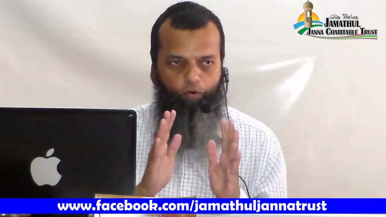 Tamil Islam Convert Abdhullah MABL Way to Paradise Class