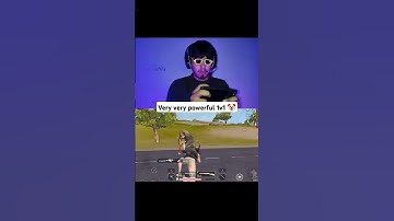powerful 1v1😳 #bgmi #battlegroundsmobileindia #pubg1vs1 #pubgmobile #pubg #comedy #shorts #viral