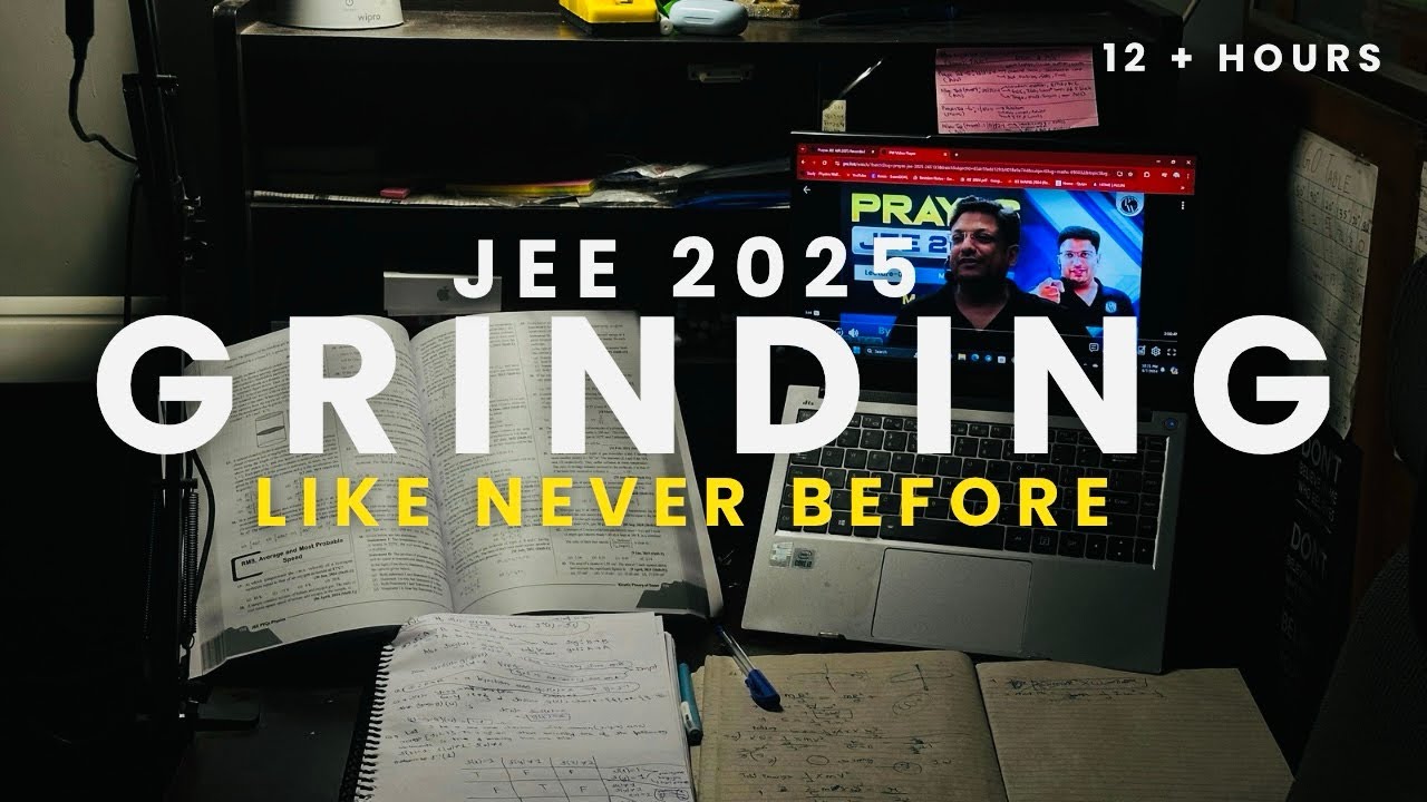 Giving my 100% for JEE 2025 🔥|| day in a life of jee aspirant 📗|| 12 + hours