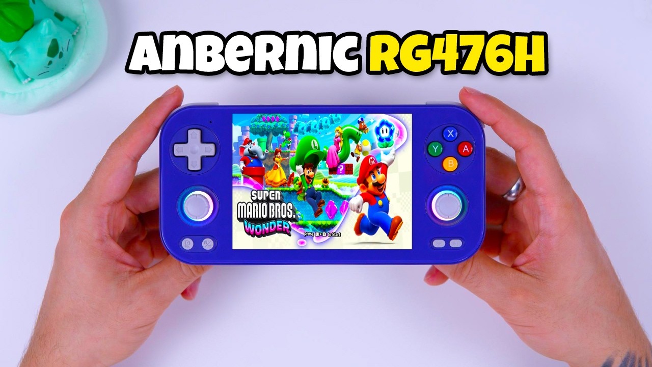 ANBERNIC RG476H 😱 ¿Emula Switch, GameCube, Wii y PS2? | Review Completa
