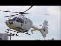 Eurocopter EC135 : SAMU landing and takeoff