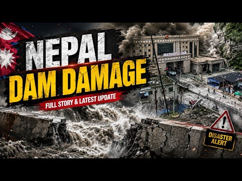 Nepal Dam Damage #dam #nepal ‎⁨@FunFaul