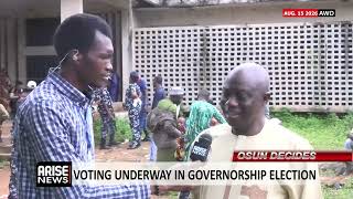 Osun Decides: Voting Underway In Governorship Election - Joseph Jegede