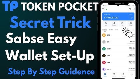 TOKEN POCKET| Secret Trick Sabse Easy Wallet Set-Up| Step By Step Guidance 