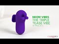 CalExotics Neon® Vibes The Triple Tease Vibe