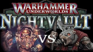Underworlds Nightvault - Battle Report - Thundrik's Profiteers vs Skritch's Swarm!